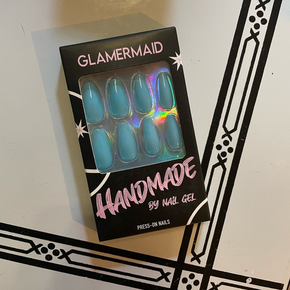 Baby Blue Press On Nails